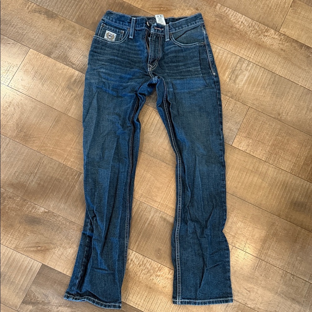 Cinch Men's Bootcut Jeans in Dark Blue